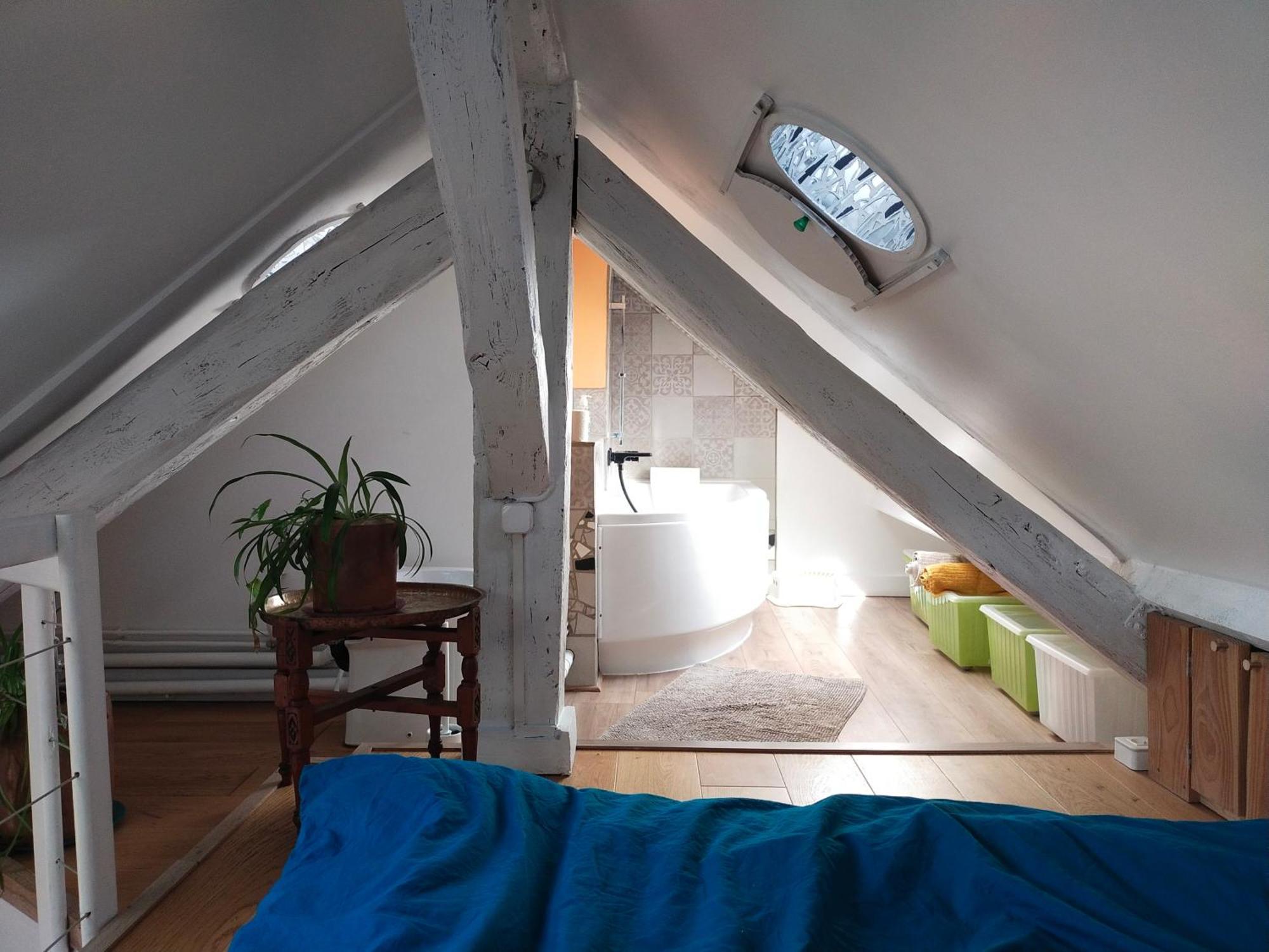 Studio Sous Les Toits Et Mezzanine - Vincennes Luaran gambar
